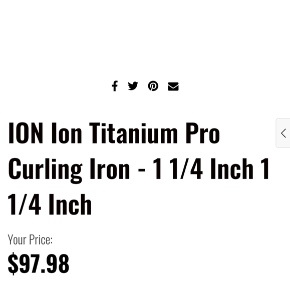 Ion curling iron and flat Iron - Picture 5 of 5